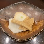 酒亭 田中 - 漬物合わせ