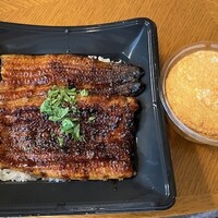 龍吟 - 共水うなぎ鰻重とまぁるいう巻玉子