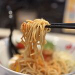 蒙古タンメン中本 - 冷水で〆られた通常麺(ﾟдﾟ)ｳﾏｰ