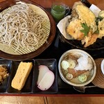 季流正照庵 - 料理写真:満腹セット1500円