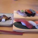 沼津魚がし鮨 流れ鮨　富士宮店 - あなごが絶品！ボリュームもあって、うまい！！