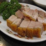 菜香新館 - 豚バラ肉の塩炙り @950