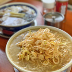 中華そば 亀喜屋 - 味噌らぁめん+辛ネギ