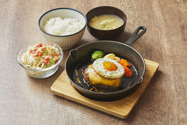 ハンバーグページ 新メニューのお知らせ🧑‍🍳⭐️ ハンバーグレストラン本陣中里店