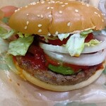 バーガーキング - アボカドワッパーセット￥890(クーポン使用)