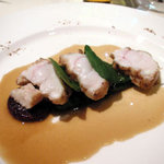 SAKURA - エピスを纏った鮟鱇のロティ