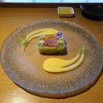 307006165 - 氷見産メジマグロと野菜のテリーヌ
