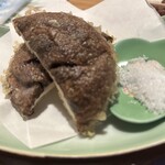 仁盛笑店 - 大權茸の天ぷら