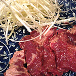 焼肉ホルモン 炭銀 - ネギ塩カルビ