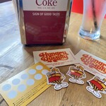 Hungry DUMPTY diner&cafe - オリジナルステッカー&スタンプカード