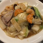 萬珍樓點心舗 - 五目焼きそば(アップ)