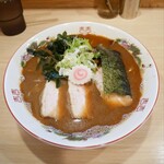 自家製麺 麺や 六等星 - 濃い煮干しソバ1,200円