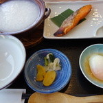 ぐりーんどろっぷ - 朝粥セット￥520-