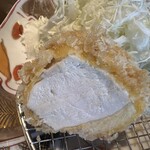 とんかつ七井戸 - チキンカツ断面