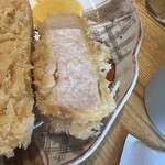 とんかつ七井戸 - ロースカツ断面