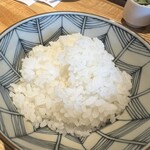 とんかつ七井戸 - ご飯