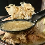 ラーメン専門 宮の森 - スープ