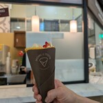 モミアンドトイズ - 料理写真:いちごバナナチョコカスタードホイップ