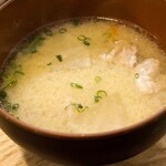 とんかつ成蔵 - 豚汁