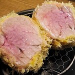 とんかつ成蔵 - 岩中豚シャ豚ブリアンかつ