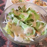 インド料理 パリワル - セットのサラダ