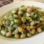 インド料理 パリワル - チャナサラダ(¥540)