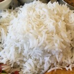 インド料理 パリワル - ナンも選べますが、ここはライスでしょ! (たぶんナンと食べても美味しいと思う)