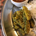 インド料理 パリワル - 苦さが旨い! 新鮮なゴーヤのアチャール