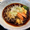 立ち食い蕎麦　噛む。