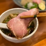 自家製手もみ麺 鈴ノ木 - チャーシュー