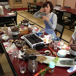 明山荘 - 食べても食べてもまだ入る！笑