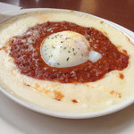 グラッチェガーデンズ - 温玉ミートドリア　温泉卵がマイルドに