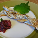 すし処 つま美 - コース　太刀魚