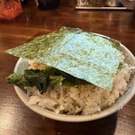 ラーメン刻 - 海苔巻きライス