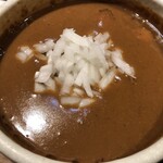 鴨出汁中華蕎麦 麺屋yoshiki - そば風鴨つけ蕎麦（カレー）