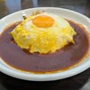 ルピナス - 目玉オムライス ... デミグラスソースがたっぷり