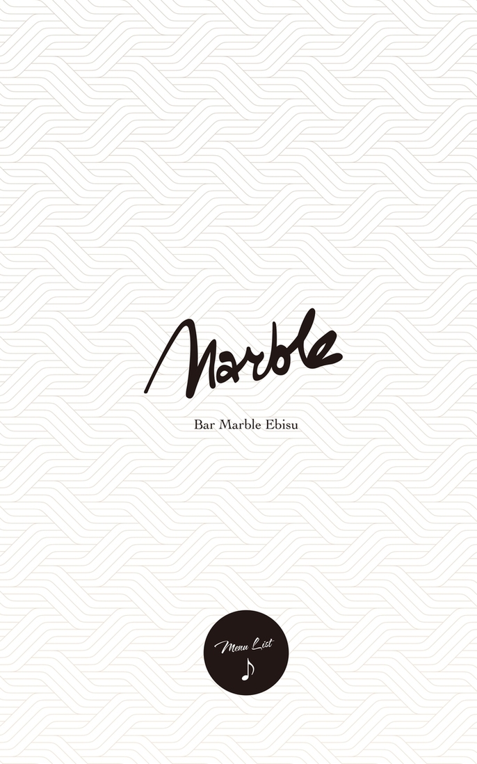 メニュー写真 : BAR Marble （バー マーブル） - 恵比寿/バー
