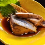 えび寿し - ぶりあら煮