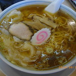 大勝軒 - 2014/9　ワンタン麺1.5玉　800円
