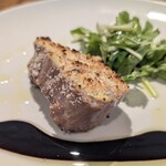 アマルフィイ ホワイトガーデン - 那須高原豚肩ロースのチーズパン粉焼き