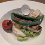 アマルフィイ ホワイトガーデン - 鮮魚のソテー