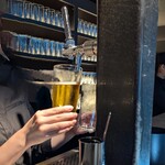 THE PERFECT 黒ラベル BASE - オリジナルドラフトタワー
                                で注いでくれます