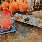 バー アンダルシア - ソル・ミステリオーソ、お通し