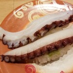 回転寿し トリトン - 北海たこ足。