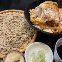 日本橋 やぶ久 - そば+カツ丼@1,400円