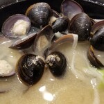 回転寿し トリトン - 網走産しじみ汁。