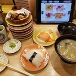 回転寿し トリトン - 最終盤。