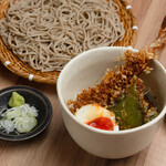 ミニ大海老天丼と蕎麦のセット