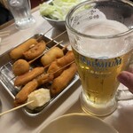 元祖串かつ だるま なんば本店 - 