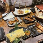 炭火焼鳥・野菜豚バラ巻 勇屋熟成鶏十八番 - 